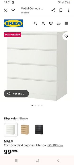 Comoda malm ikea