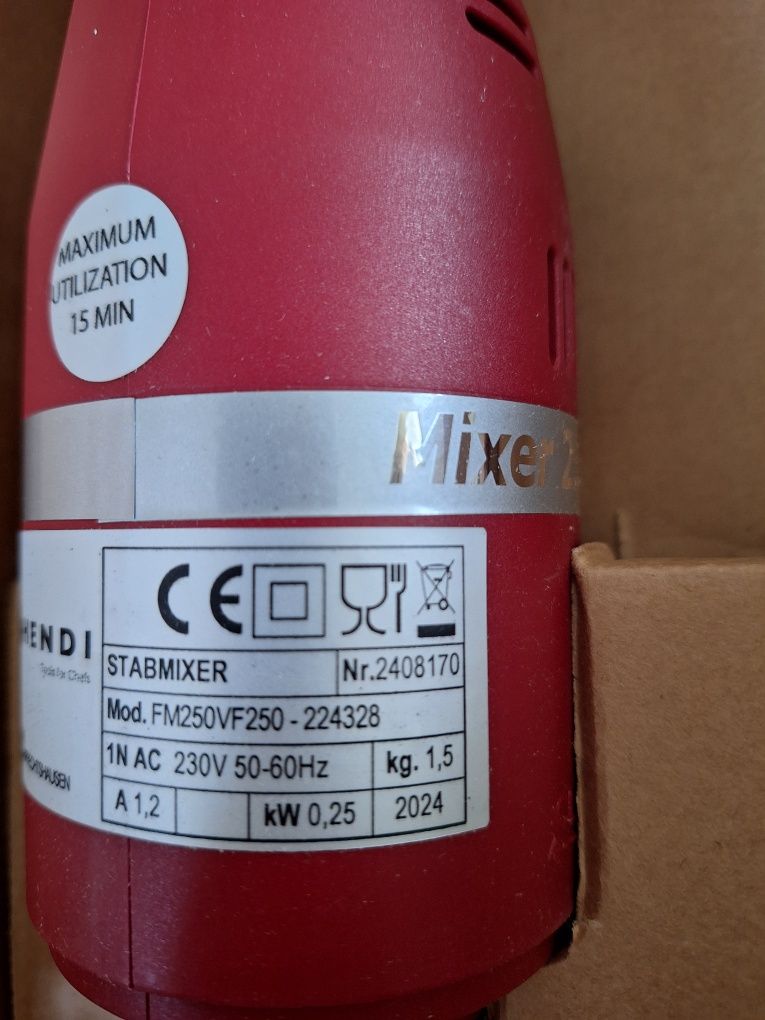 HENDI blender ręczny Mixer 250 VF ze stałą prędkością