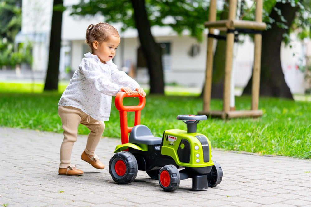 Falk Jeździk i chodzik 2w1 traktor Baby Claas 312S traktorek