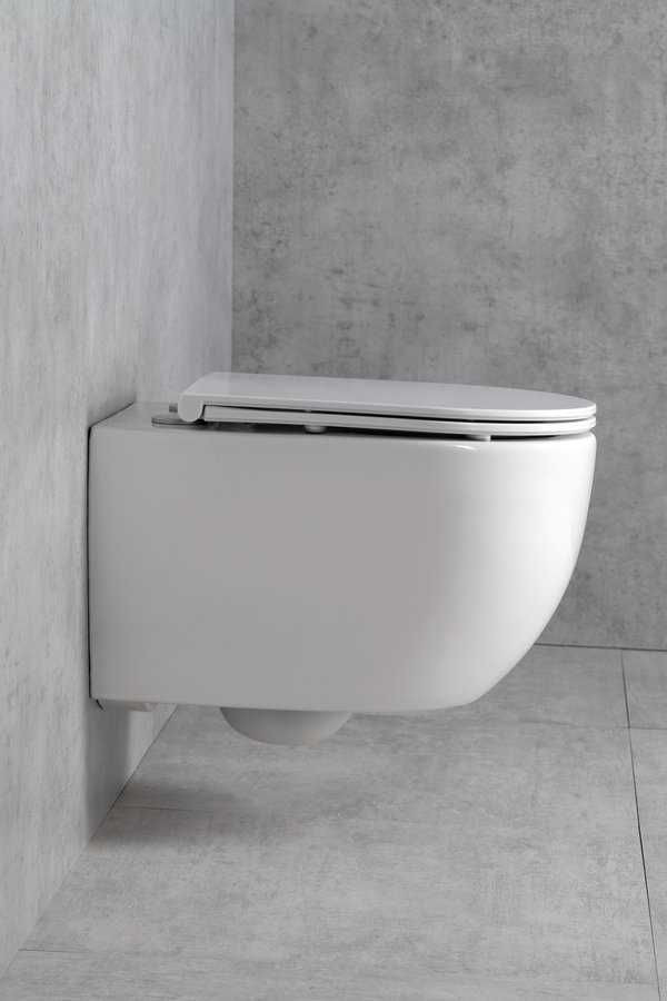 Miska podwieszana WC Fulda system wirowy Vortex z deską wc Lublin