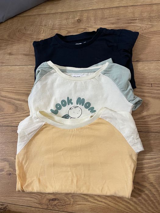 zestaw koszulki chłopięce 92