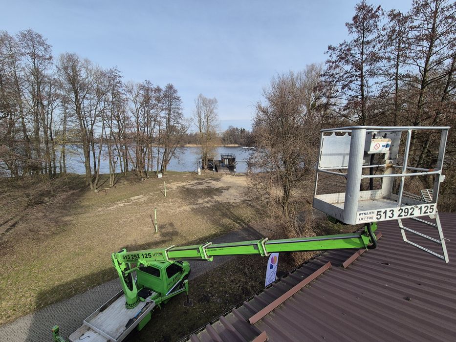 Zwyżka, prace na wysokości