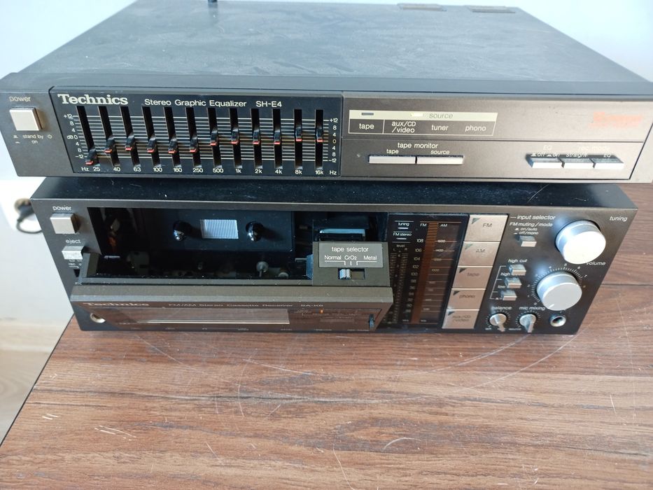 Technics SH-E4 oraz SA-K6 vintage sprzęt