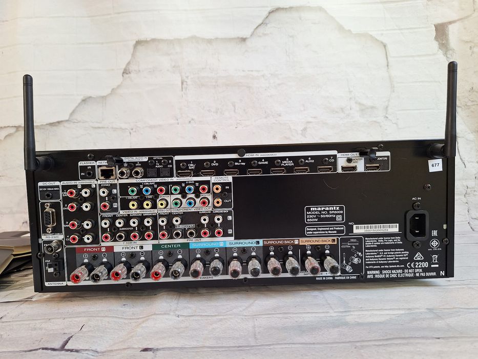 Marantz SR5009 Mocny 180W 7.2 Wi-fi Bt 4k  Atmos  net radio
