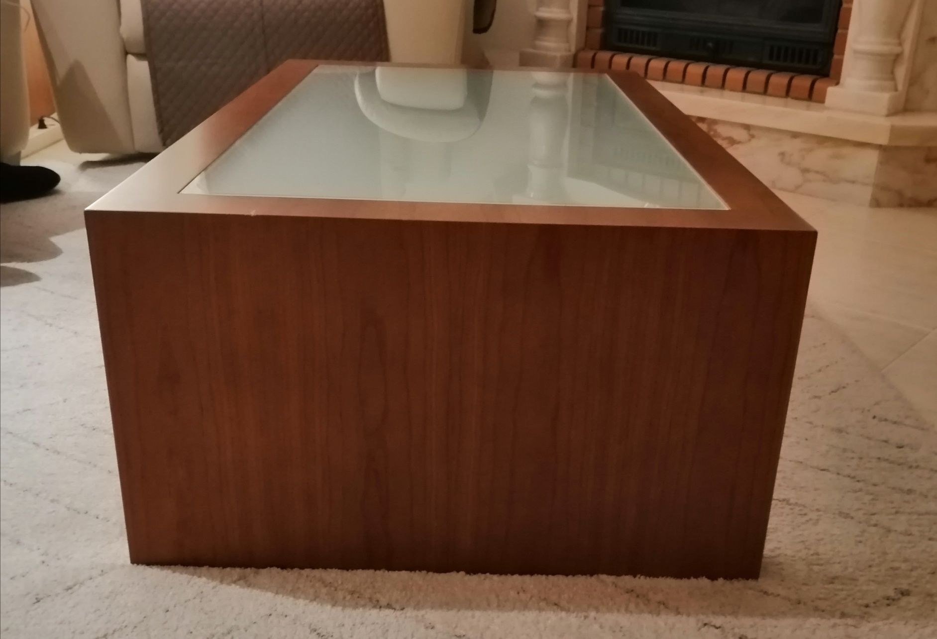 Mesa de centro retangular