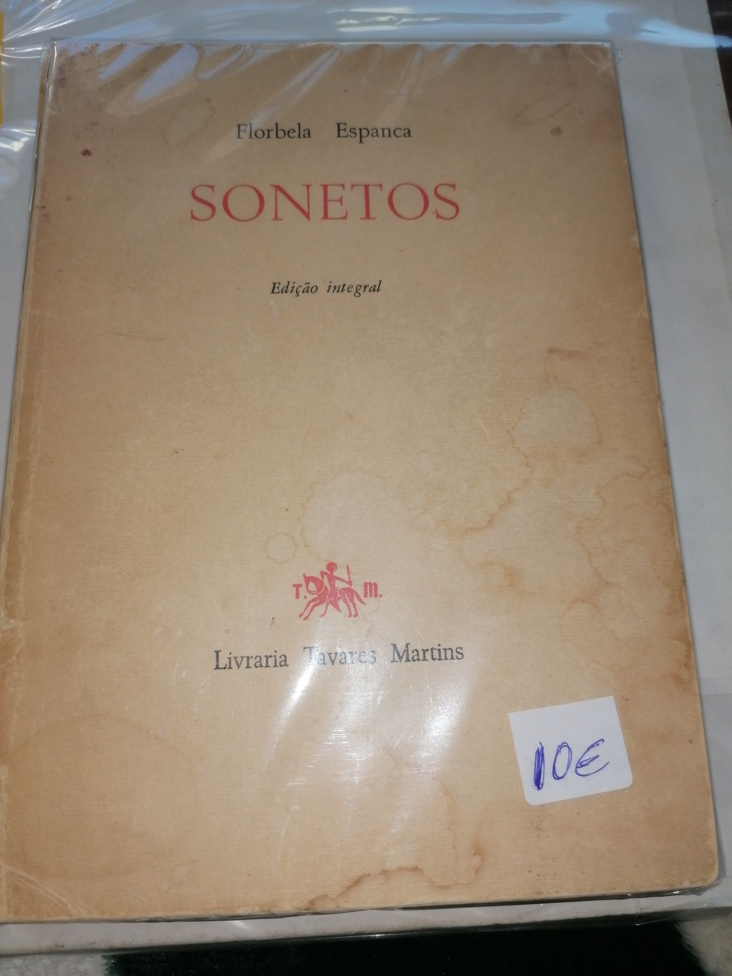 Livro Sonetos Florbela Espanca