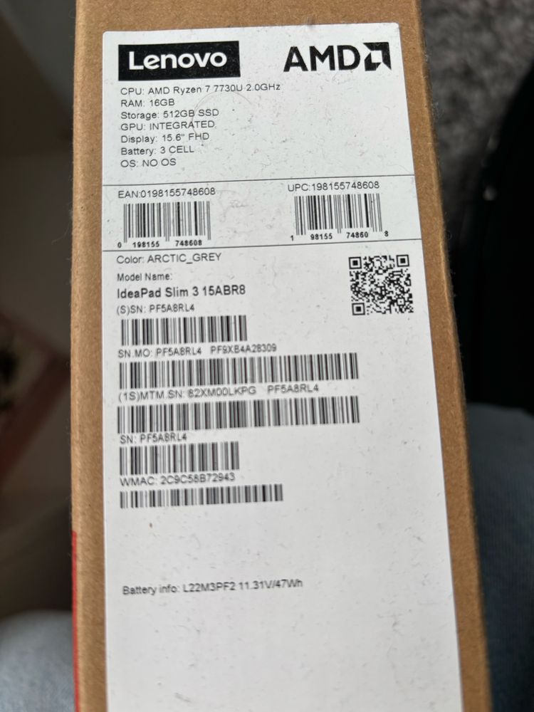 Portatil Lenovo IdeaPad