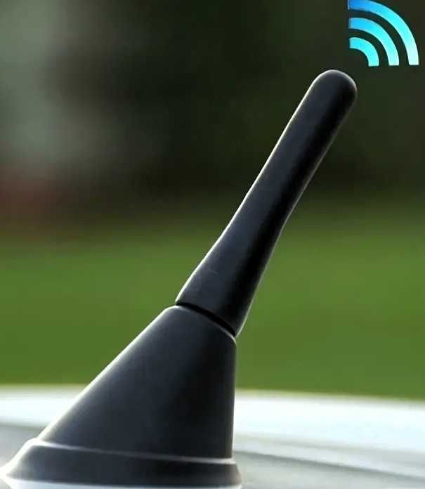 Antena Auto Pequena Universal 6.5Cm