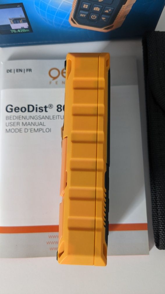 Лазерна рулетка Geo Fennel GeoDist 80, Ip67 bosch дальномер uni-t