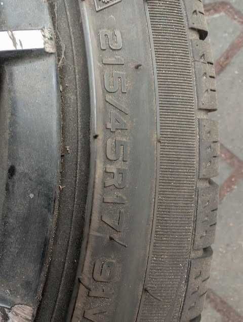 Felgi koła opony 215/45/17 KBA 48217 Opel Vectra C