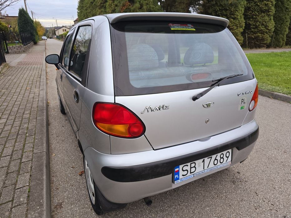 Daewoo Matiz Fajne Autko !! Wspomaganie kierownicy!  88tys Przebieg!