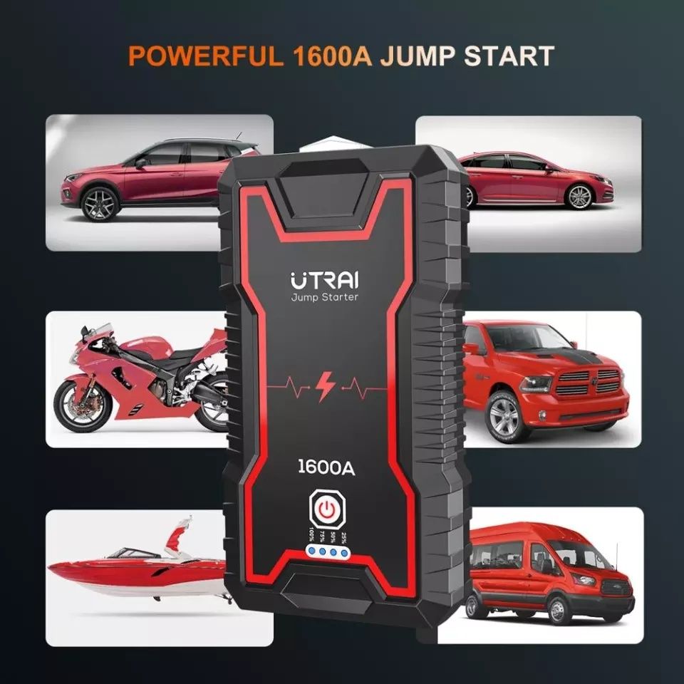 Booster carro Utrai JStar zero Powerbank 16000mAh 1600a Pico Corrente