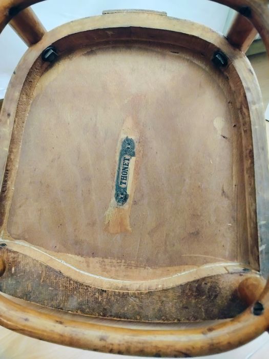 Para krzeseł Thonet, klasyki z lat 50tych