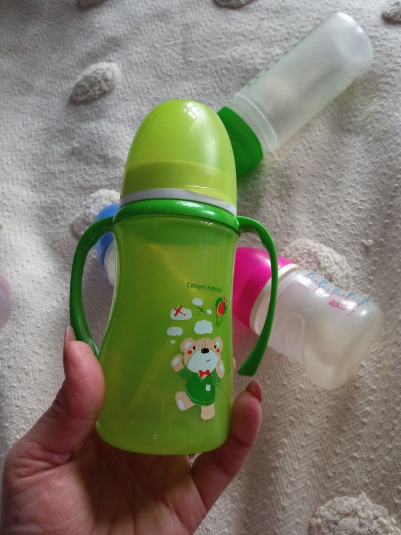 5 butelek dla dziecka