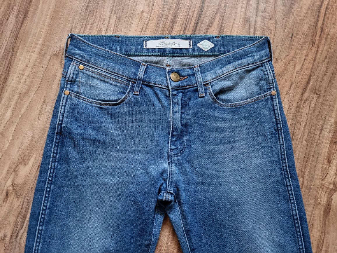 Spodnie jeans jeansy dżinsy długie Wrangler rXS W25L32