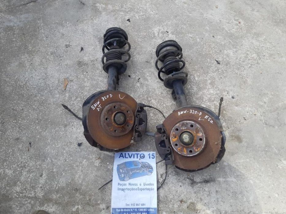 suspensões da frente BMW 320d e46  136cv   esquerda / direita