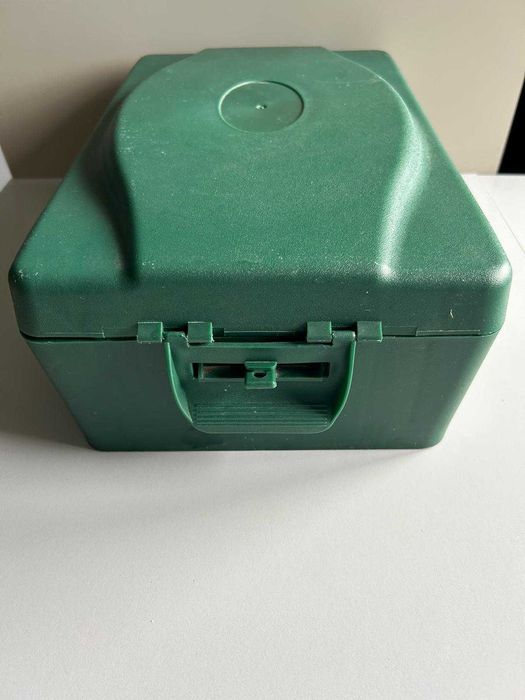 Skrzynka elektryczna  zielona 345x220x126,5 mm