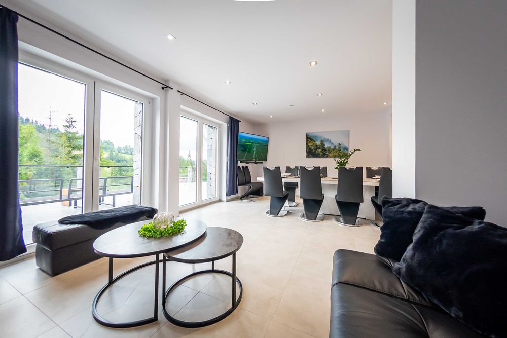 DOM wyłączność do 12 osób. Jacuzzi, taras, bajeczne widoki, SYLWESTER