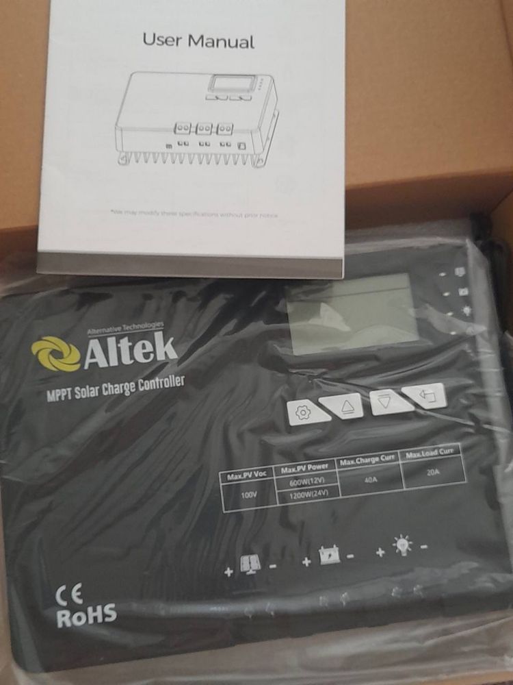 Контролер заряду ALTEK 40А/24М