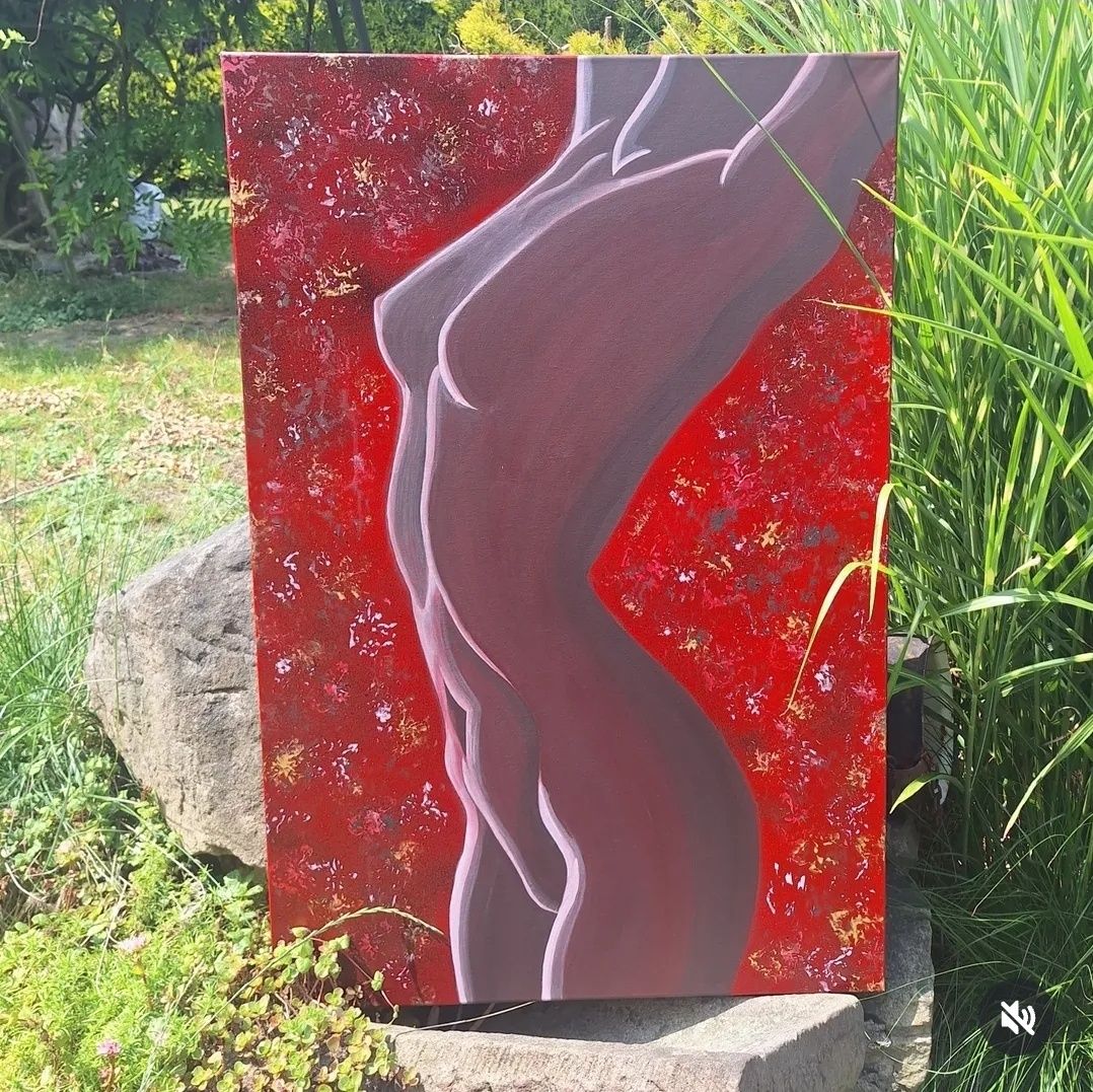 Akt Obraz na płótnie o wymiarach 100 × 70 cm. A