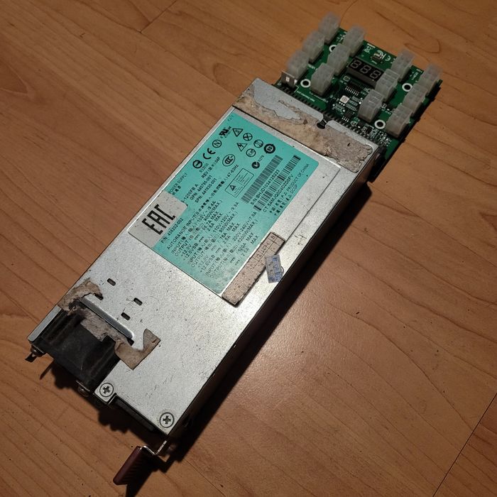 Zasilacz serwerowy 1200w  Adapter PCI-E Breakout board