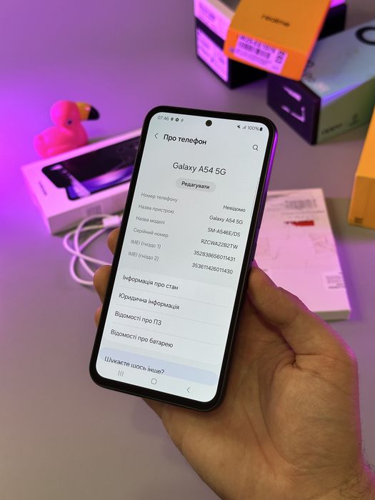 Ідеал Samsung galaxy a54 5G 8 256 ГБ європейська версія дві фізичні