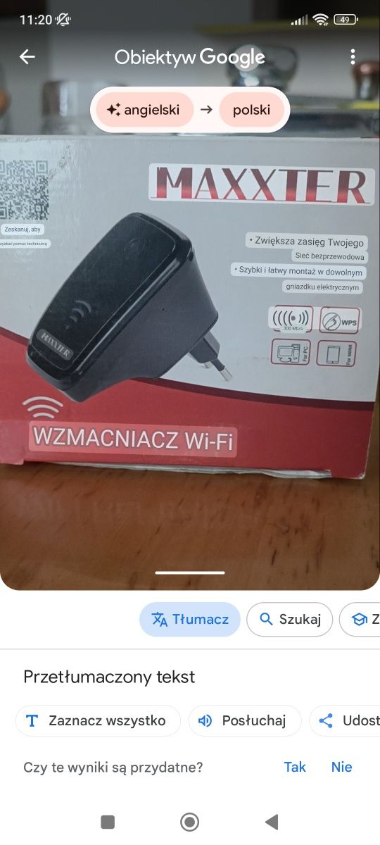 Wzmacniacz wifi polecam