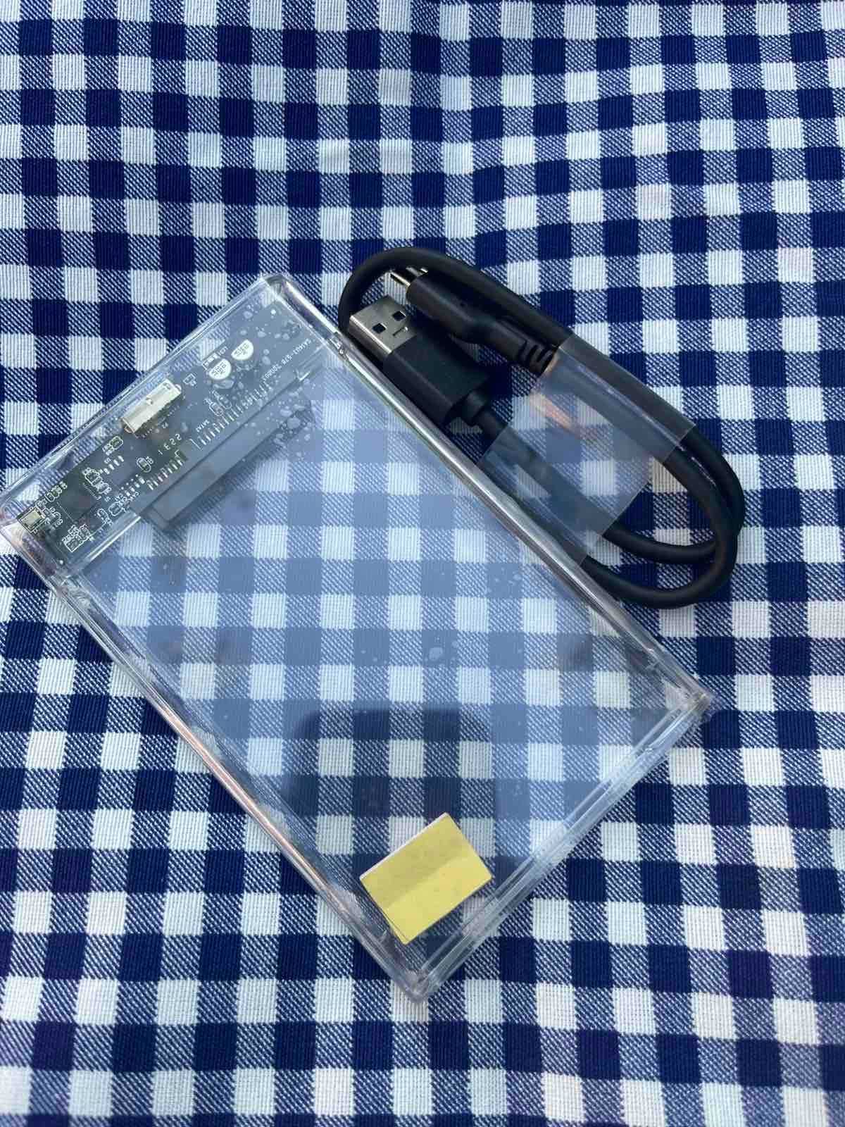 Карман кишеня для HDD 2.5 USB 3.0 SSD зовнішній бокс box sata