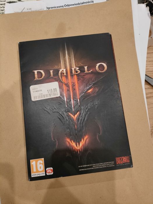 Diablo 3 PC III CD