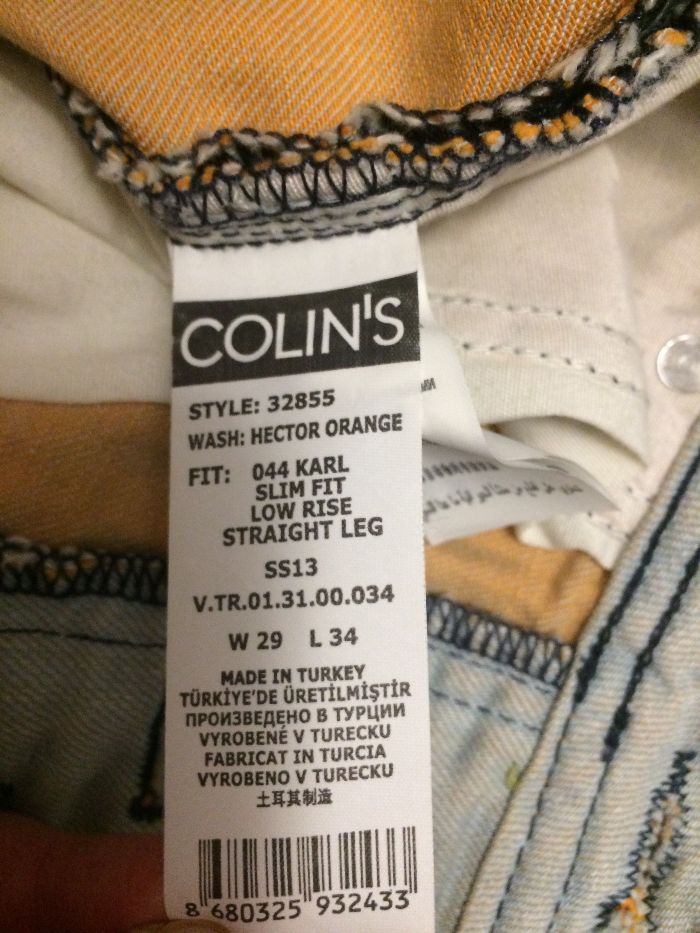 Продам нові джинси Colins W29 L34