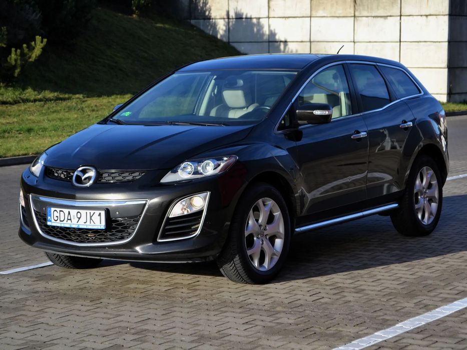 Mazda CX-7 2,2D 173KM 2011r 4x4 Polski Salon Serwis ASO Bezwypadkowy Zadbany