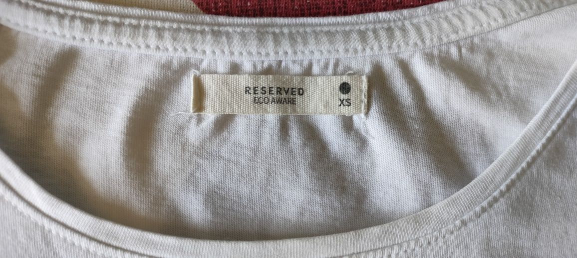 Podkoszulek bawełniany Reserved, rozmiar xs