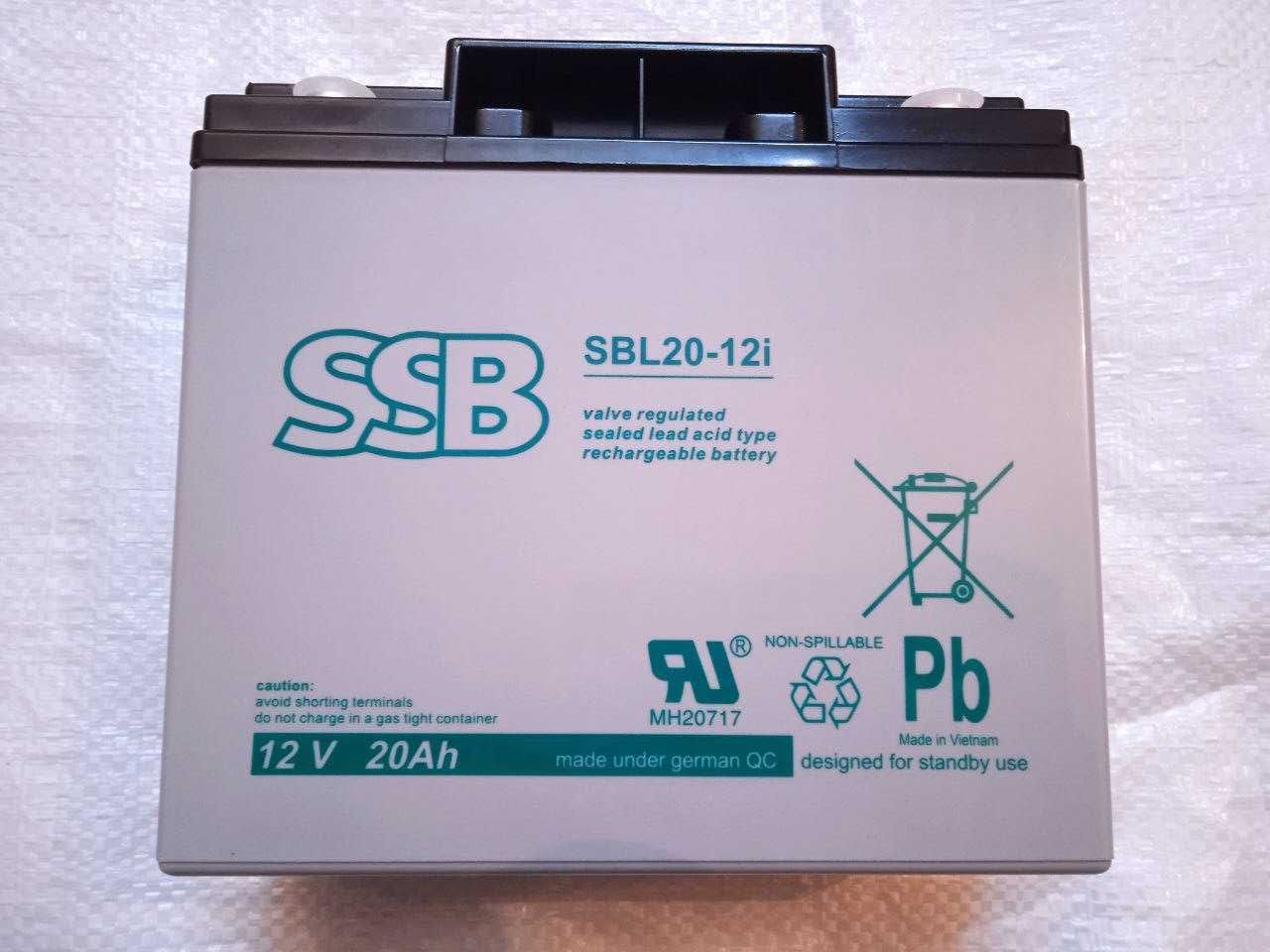 Акумулятор SSB SBL 20-12
