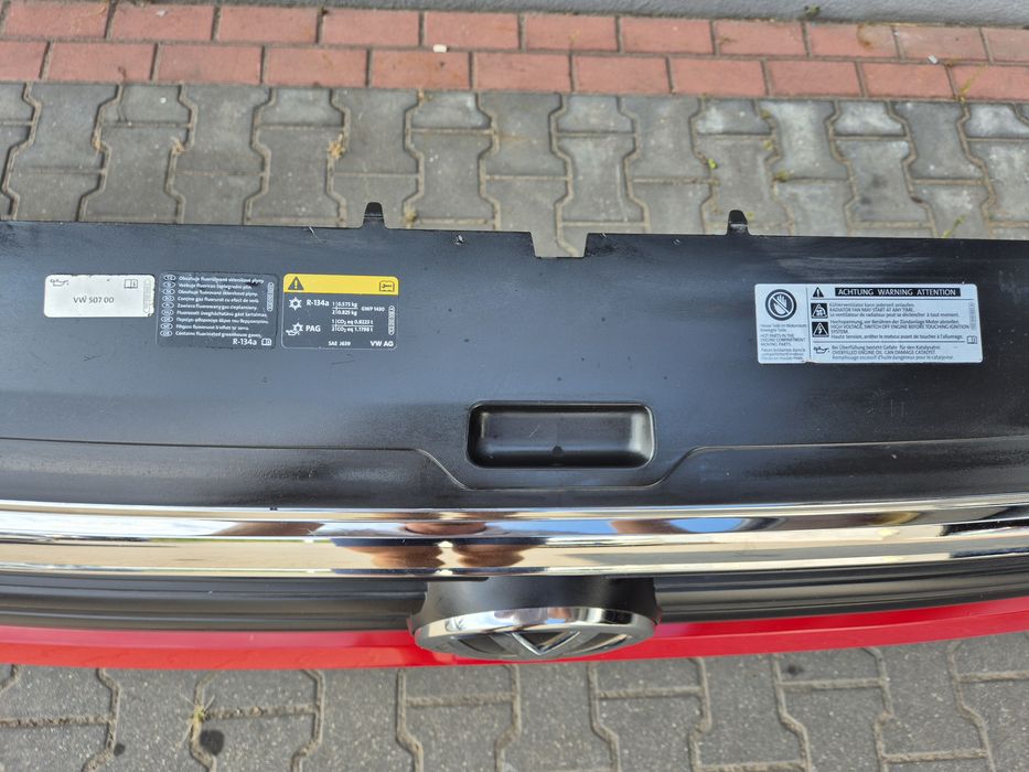 Zderzak przód, przedni, czerwony VW CRAFTER II 2, nr 7C08, POLECAM!