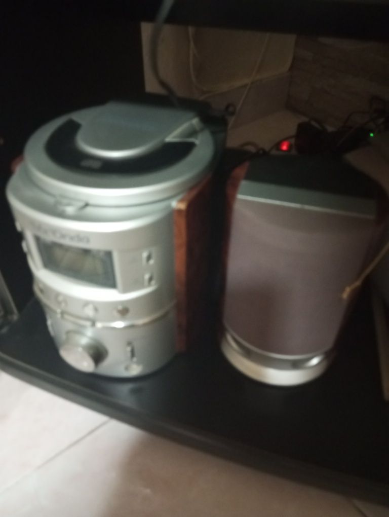 Aparelhagem radio e cd