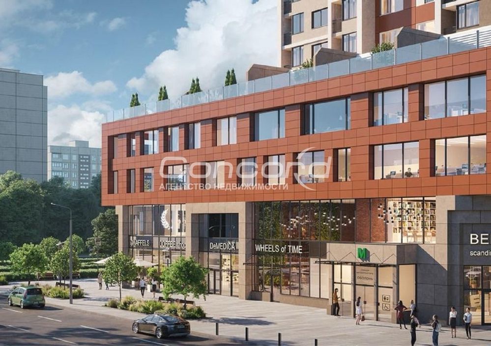 Оболонський просп., 6-А. ЖК "Obolon Plaza". Двокімнатна