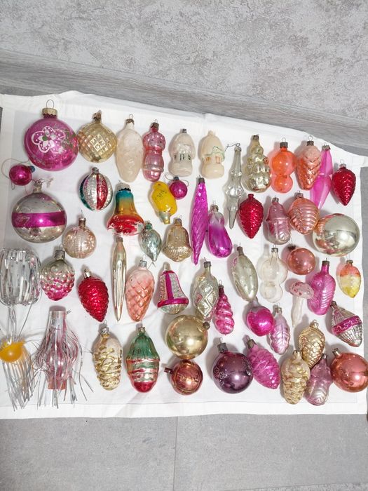 Ёлочные игрушки СССР