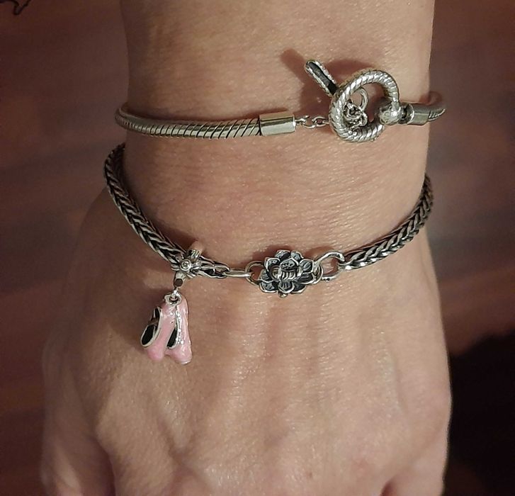 Pulseiras em prata esterlina