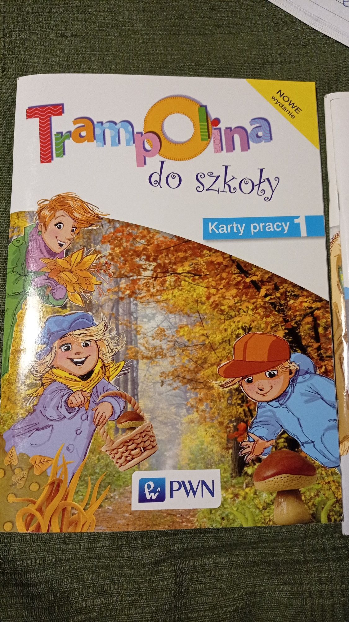 Trampolina do szkoły i zabawy logopedyczne