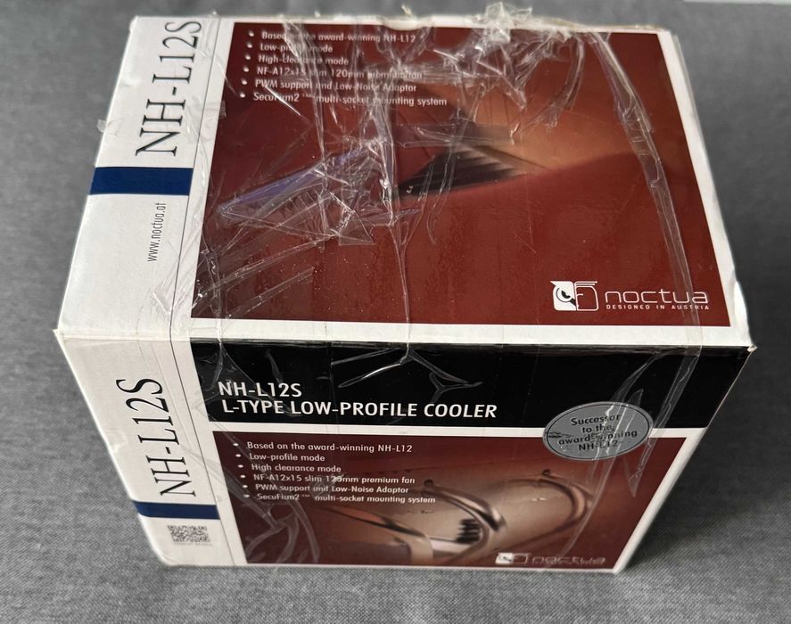 Noctua NH-L12S - Kompaktowy cooler premium z cichym wentylatorem!