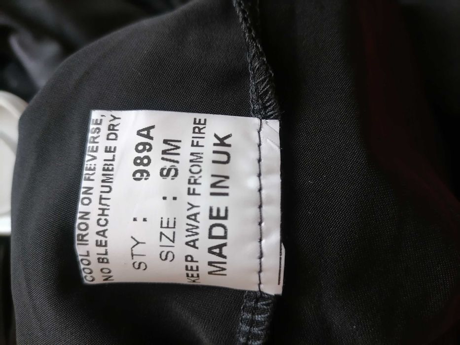 Nowa długa czarna sukienka Goddiva