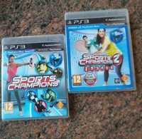 ZESTAW 2 Gier: Sports Champions 1 ENG + Sports Champions 2 PL PS3 ps3