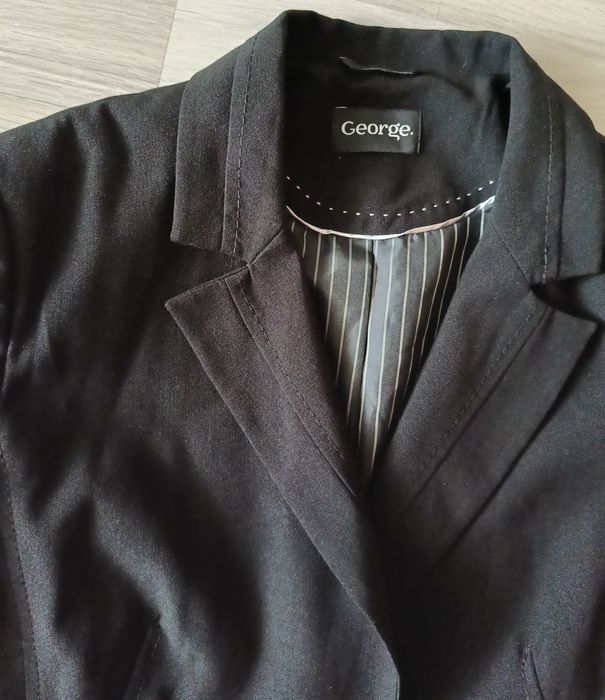 George wizytowy czarny żakiet z podszewką 12/ 40