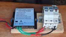 Kontroler ładowania mppt turbiny wiatrowej 12/24V 600W + bezpieczniki