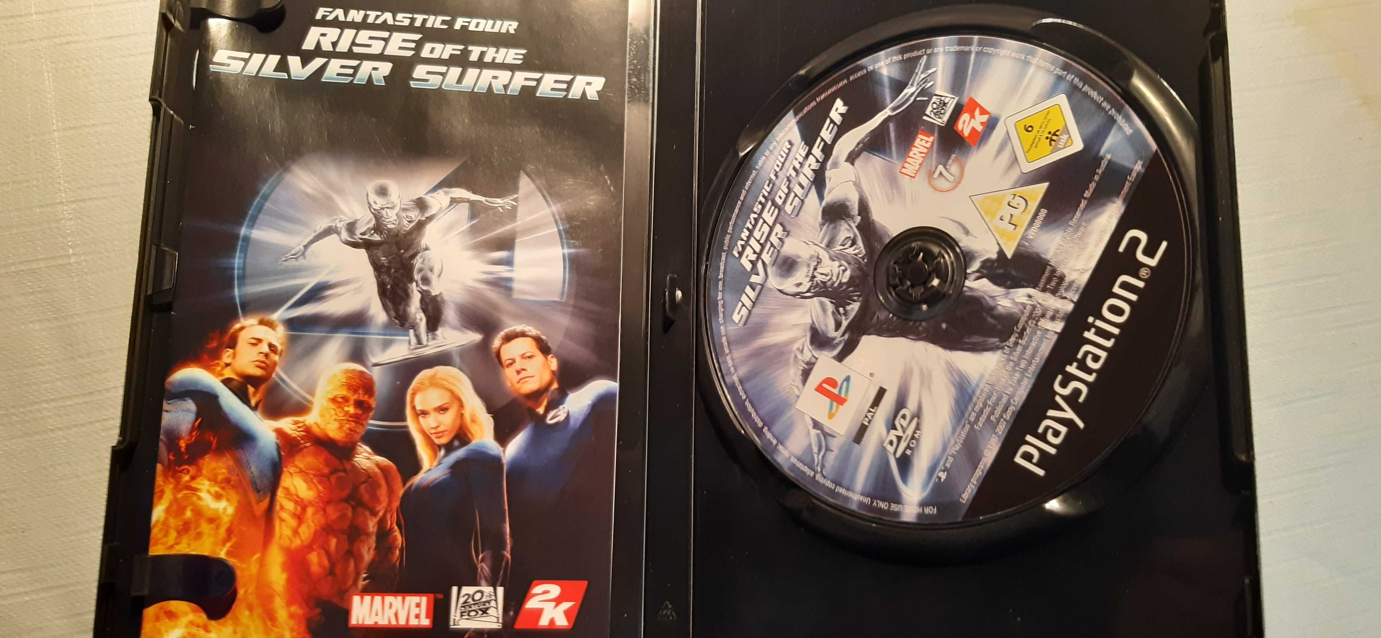 Fantastic Four Rise of the Silver Surfer PS2