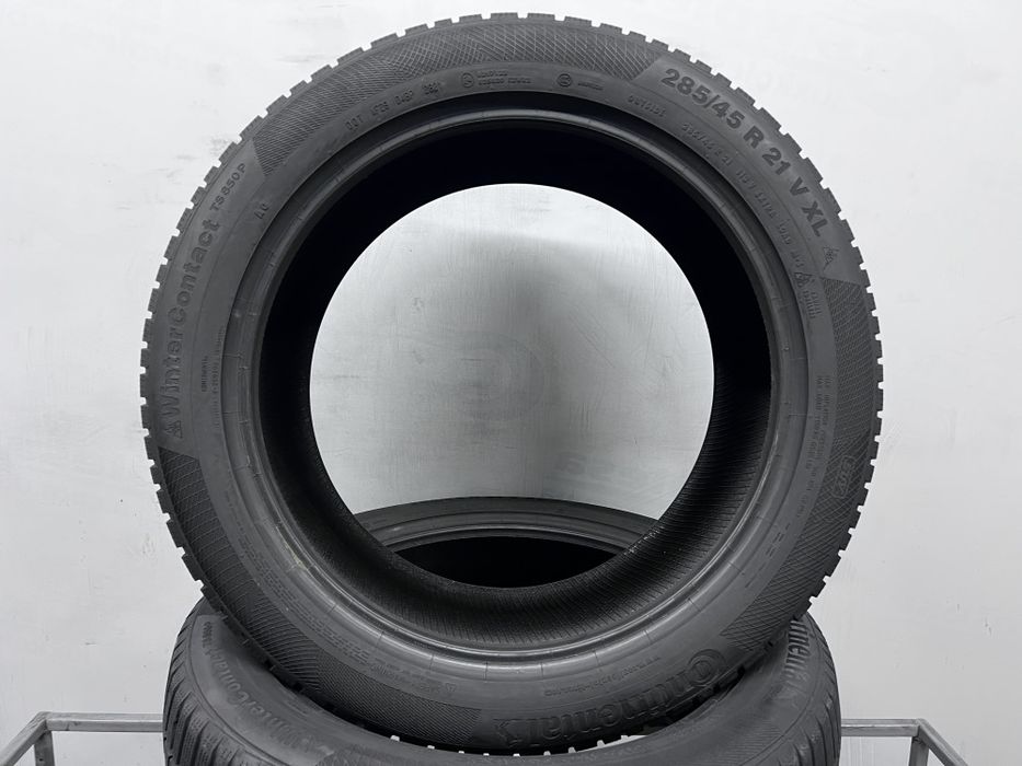 4шт зима 285/45/R21 6,8мм 2021р Continental Winter Contact TS 850 P