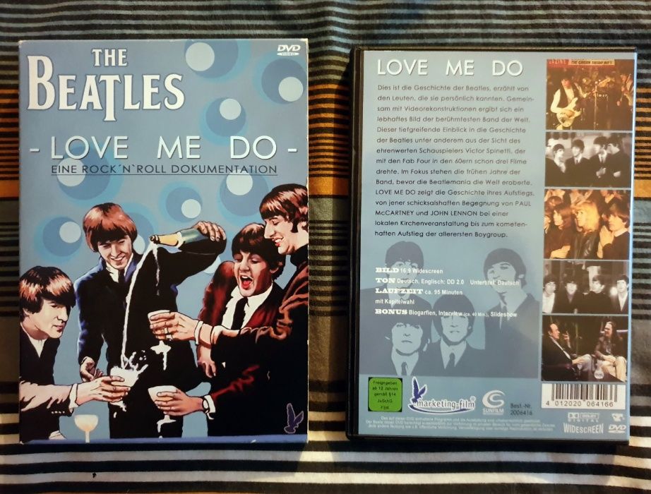 The Beatles - Love Me Do (DVD c/ Caixa deLuxe 2005) Documentário Raro