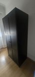 Roupeiro preto pequeno IKEA