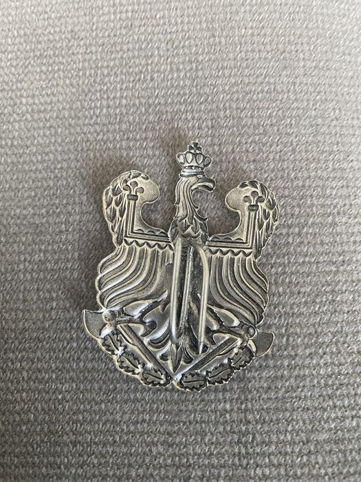 Orzełek na czapkę rogatywkę OSP