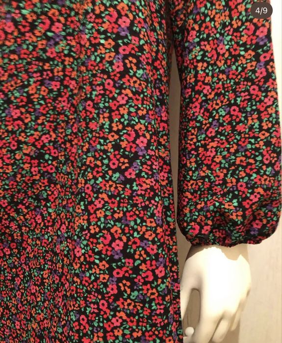 Плаття з квітковим принтом, розмір XL-XXL